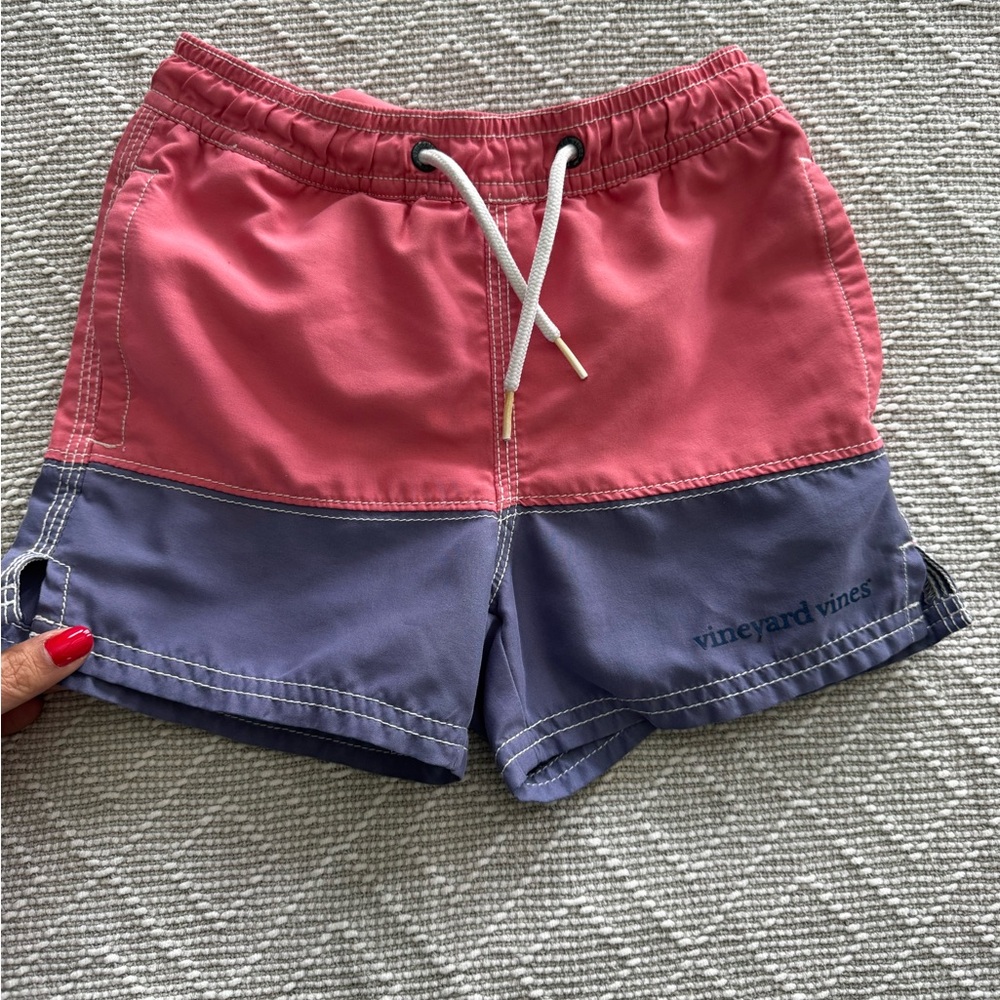 Classic Vineyard Vines Colorblock Swim Shorts